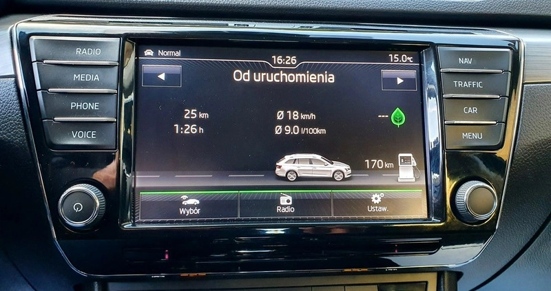 Skoda Superb cena 81300 przebieg: 135590, rok produkcji 2017 z Rzeszów małe 781